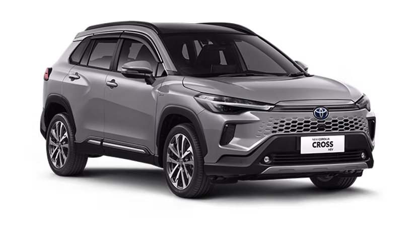 New Corolla Cross HEV Cement Gray