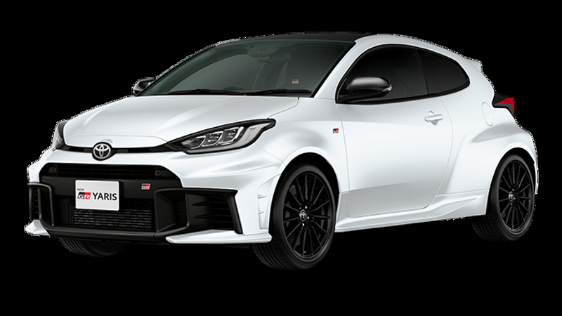 New GR Yaris Platinum White Pearl MC