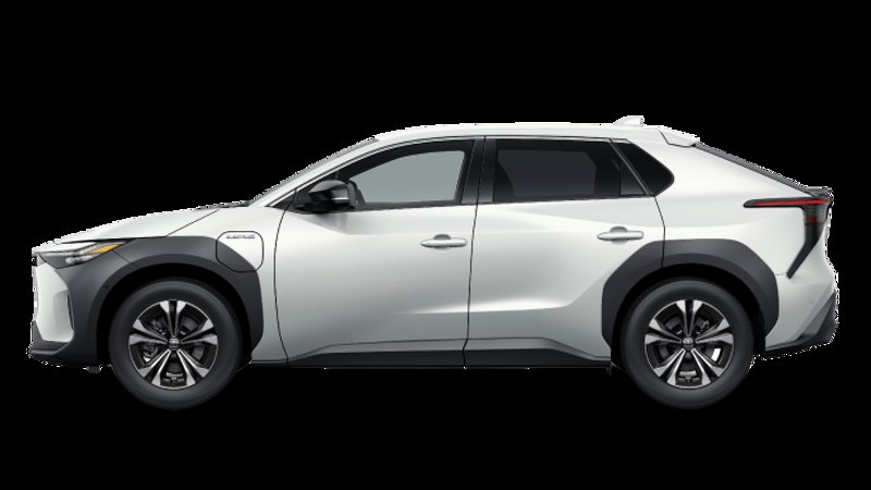 All New BZ4X BEV two-tone-black-platinum-white-pearl-mica