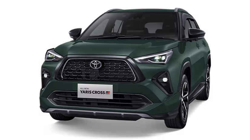All New Yaris Cross Green