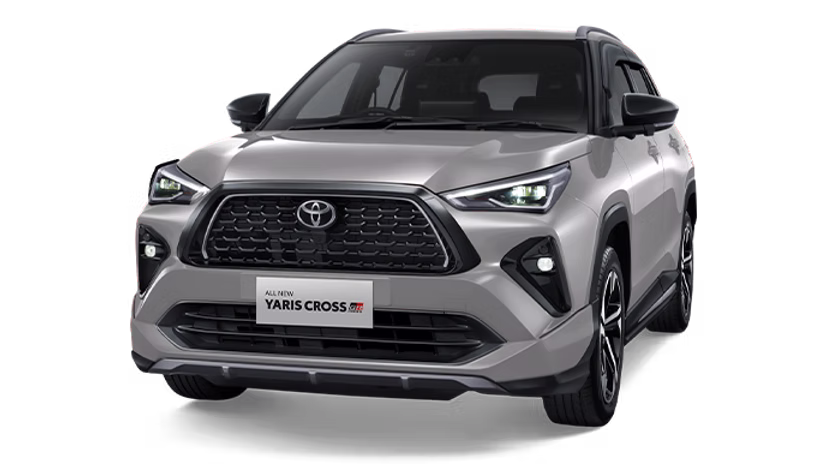 All New Yaris Cross Silver Metallic