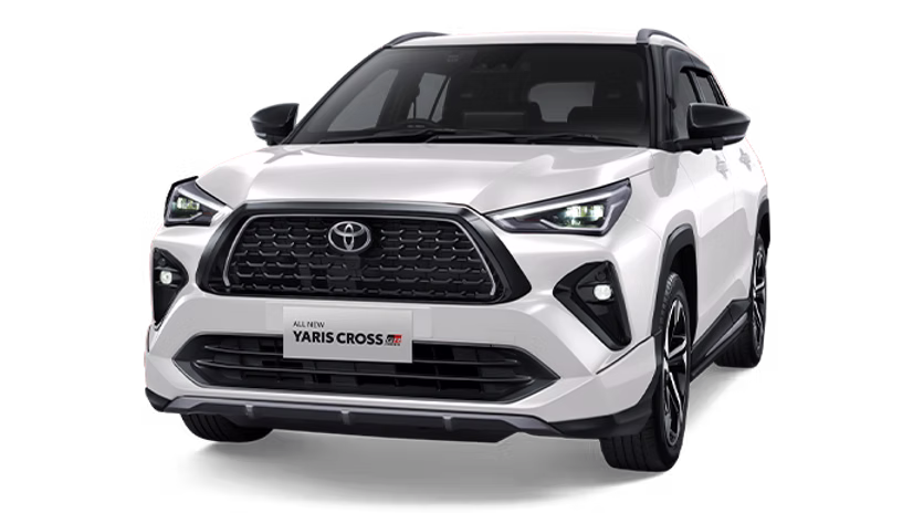 All New Yaris Cross White