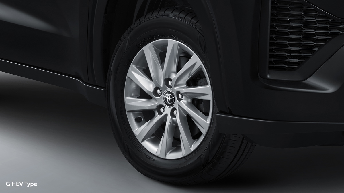 Captivating 16inc Alloy Wheel (All G Type)